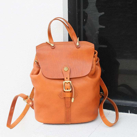 Vintage Handcrafted Genuine Leather Backpacks for Women woyaza