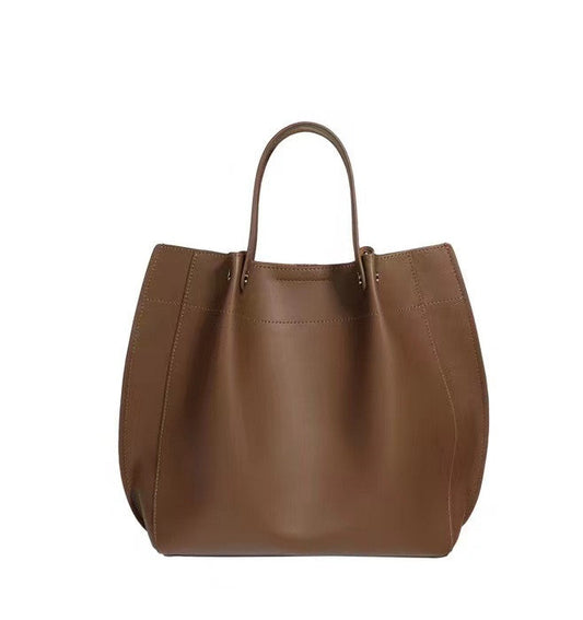 Genuine Leather Women's Fashion Shoulder Bag Tote Handbag Work Purse woyaza