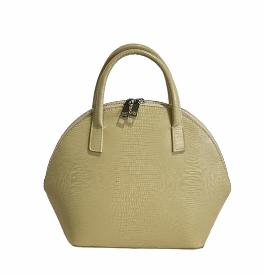 Elegant Shell-Shaped Leather Handbag Woyaza