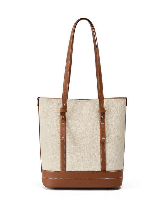 Genuine Leather Tote Bag for Women woyaza