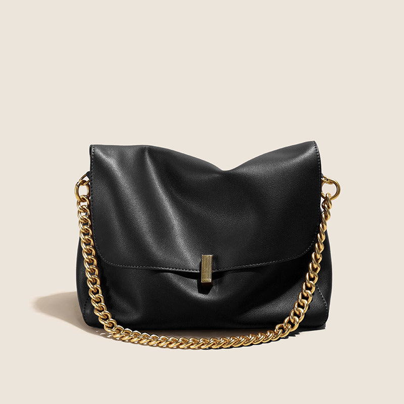 elegant chain bag with adjustable strap
