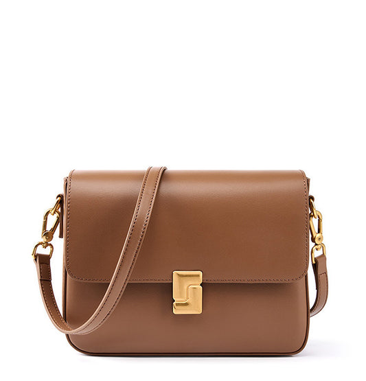 Elegant Genuine Leather Single Shoulder Bag for Women