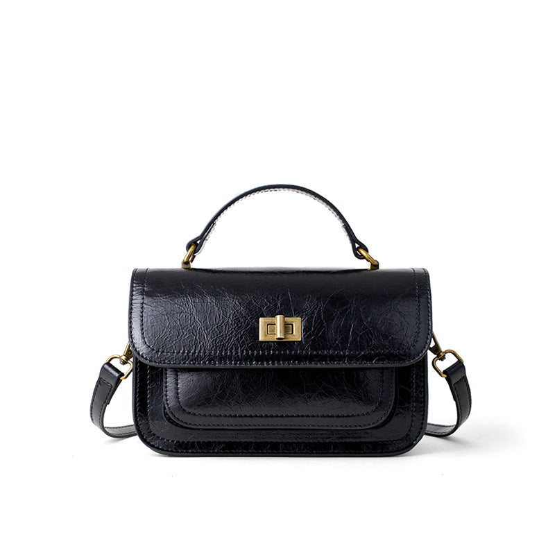 neutral-tone mini shoulder bag