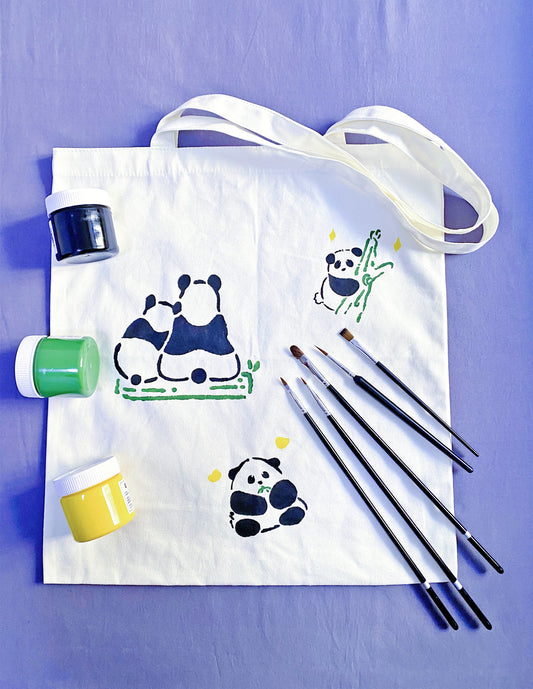 Thoughtful eco-conscious gift for panda lovers, a spacious carry-all bag that actually holds everything.