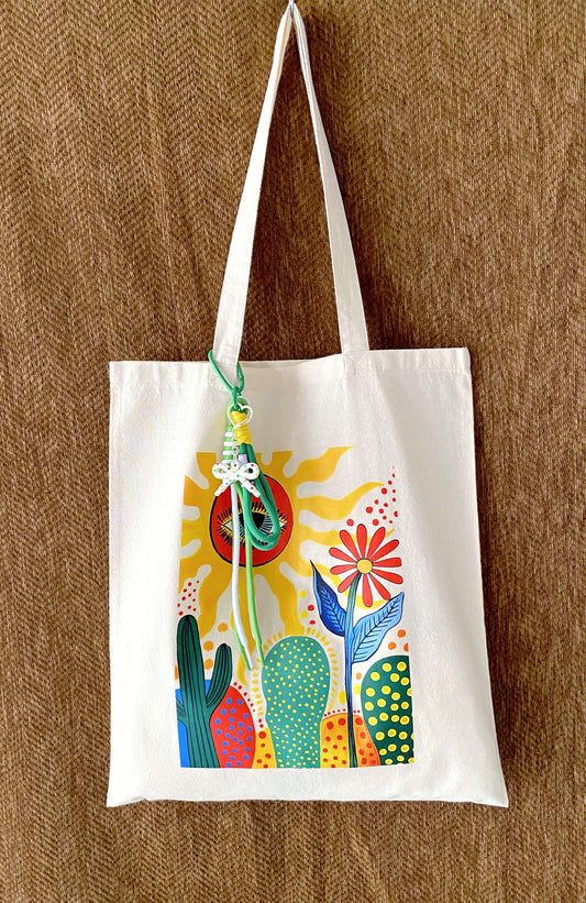 soft foldable bag tucked into another bag for spontaneous plans