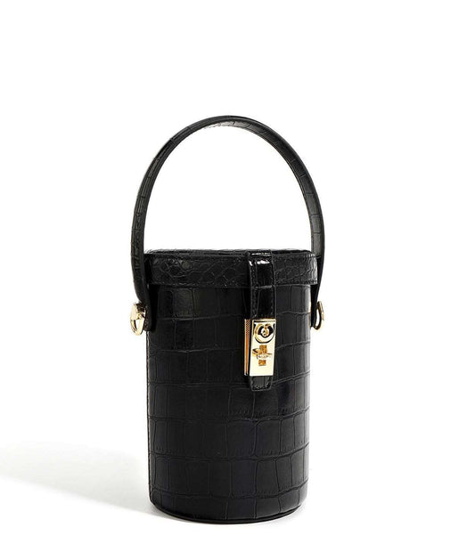 Genuine Leather Mini Bucket Bag Women Crossbody Shoulder Handbag Soft Leatherwoyaza