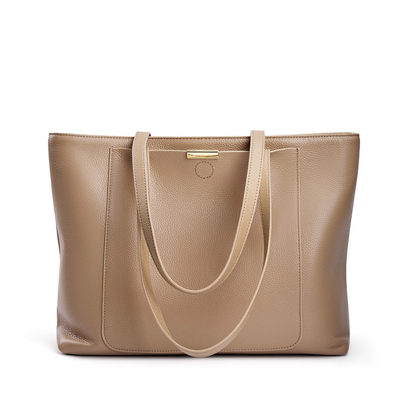 structured silhouette tote