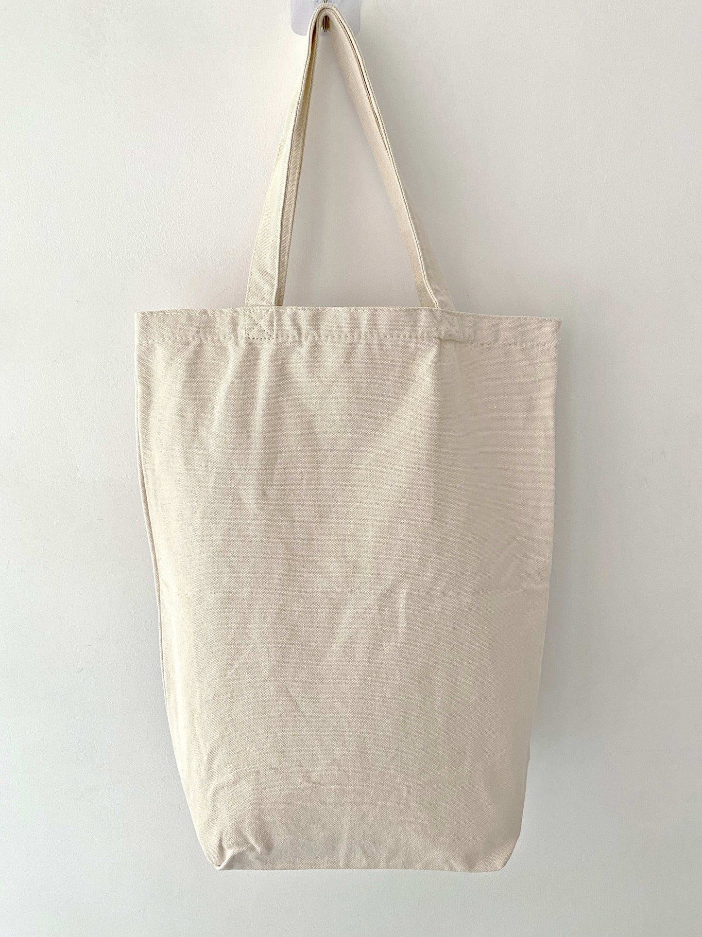 Canvas Carryall with Creative Patchwork