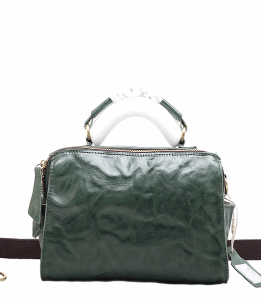 Vintage Leather Square Handbag for Women Woyaza
