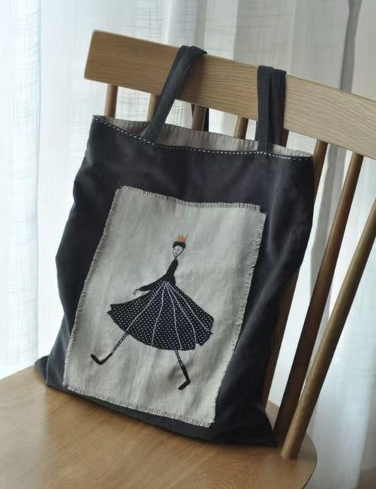 Handmade embroidered accessory showcasing unique craftsmanship