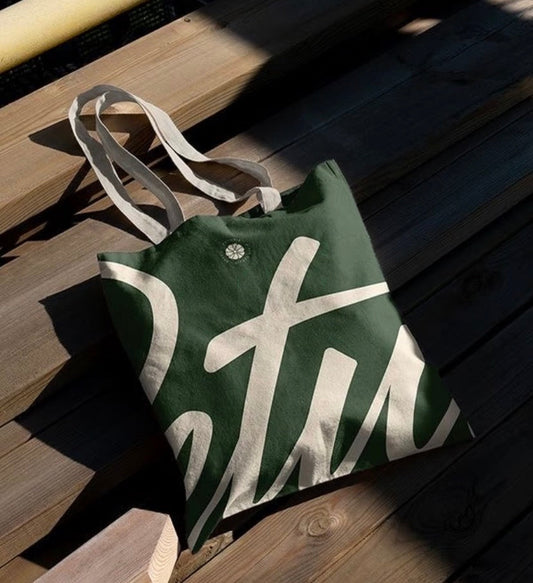 Sustainable cotton tote bag for everyday use, eco-conscious fashion choice