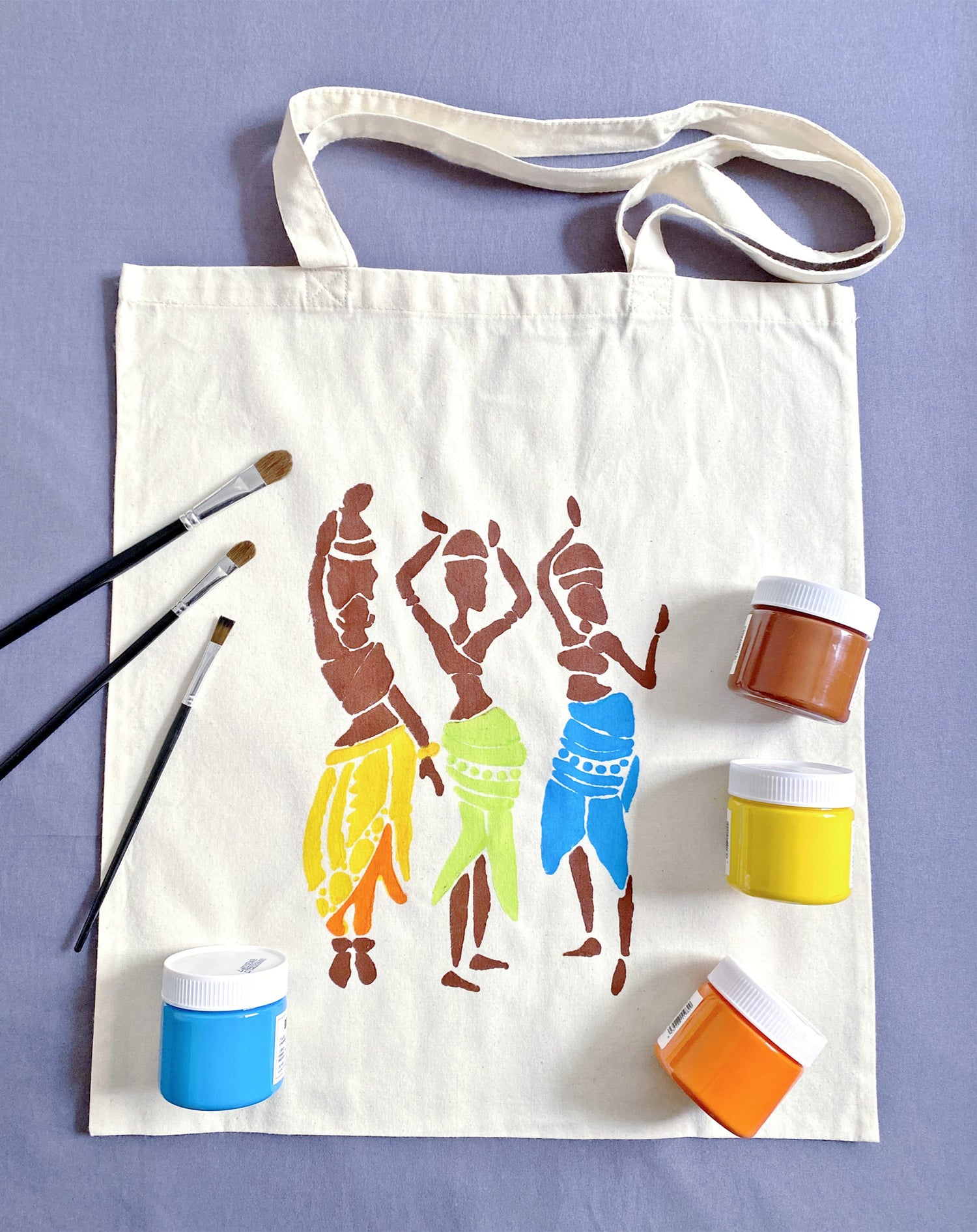 fabric carry bag used between home, shop, and workspace