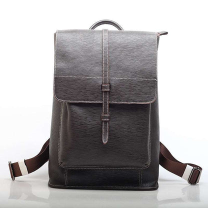 Trendy Leather Backpack for School and Travel Woyaza