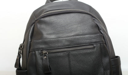 Versatile Women's Leather Backpack for Work and Travel woyaza