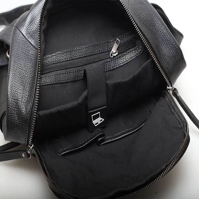 Fashionable Leather Travel Backpack for Ladies woyaza