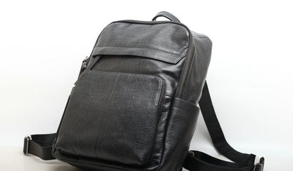 Large Capacity Leather Travel Backpack for Women woyaza