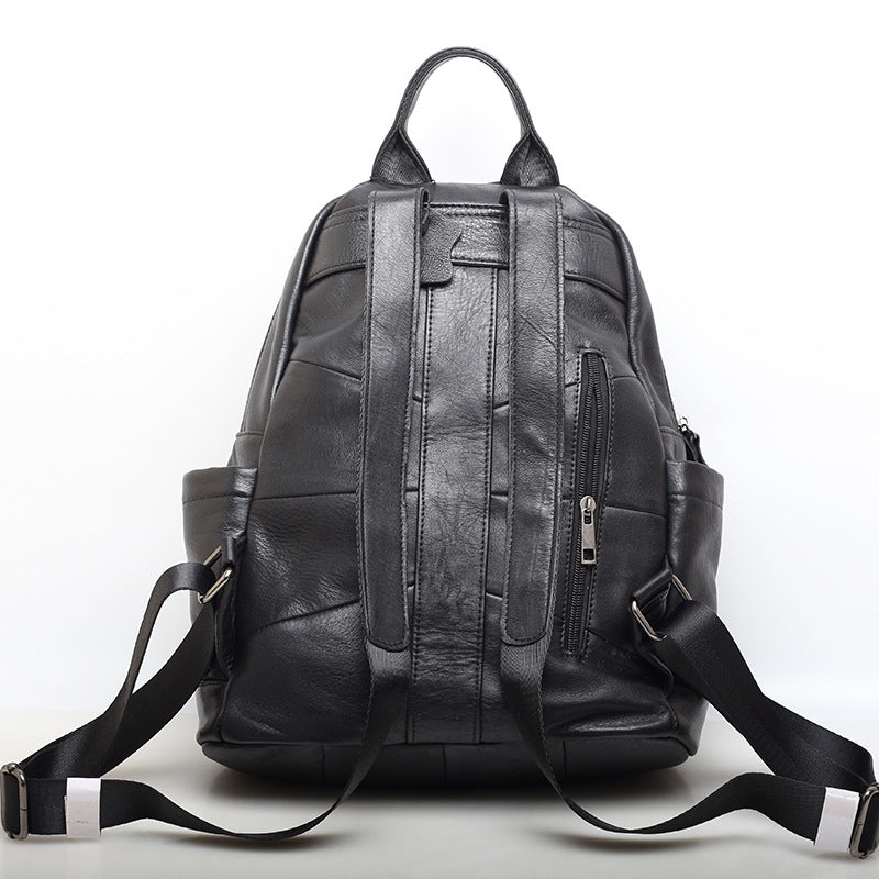 Elegant Leather Backpack for Ladies Office woyaza
