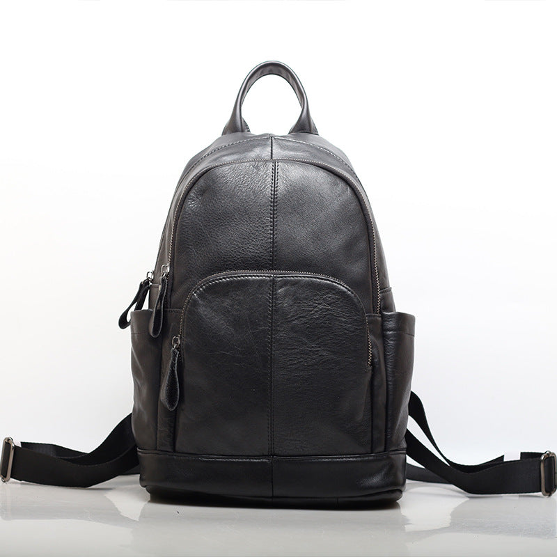 Classic Leather Backpack for Women Casual Office woyaza