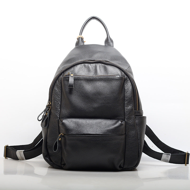 Sophisticated Leather Women's Backpack for Style-Conscious Individuals woyaza