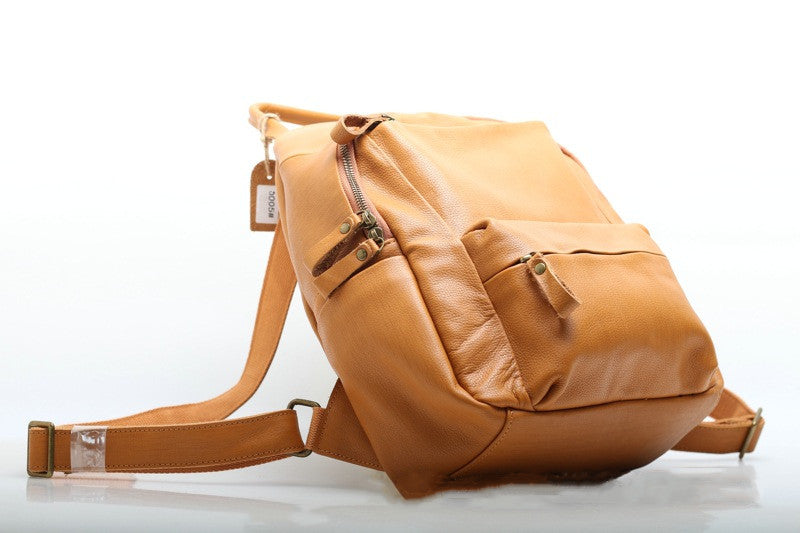 Luxury Leather Women's Backpack for Traveling woyaza