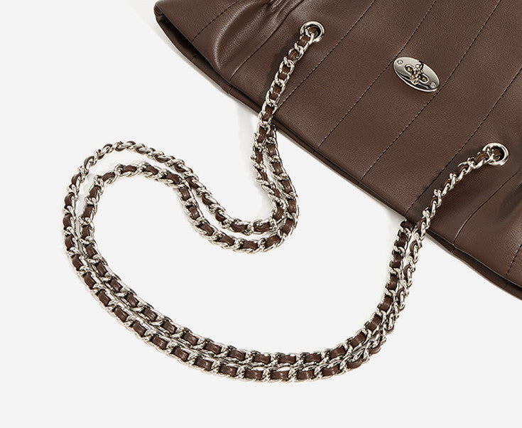 Soft Leather Chain Bag