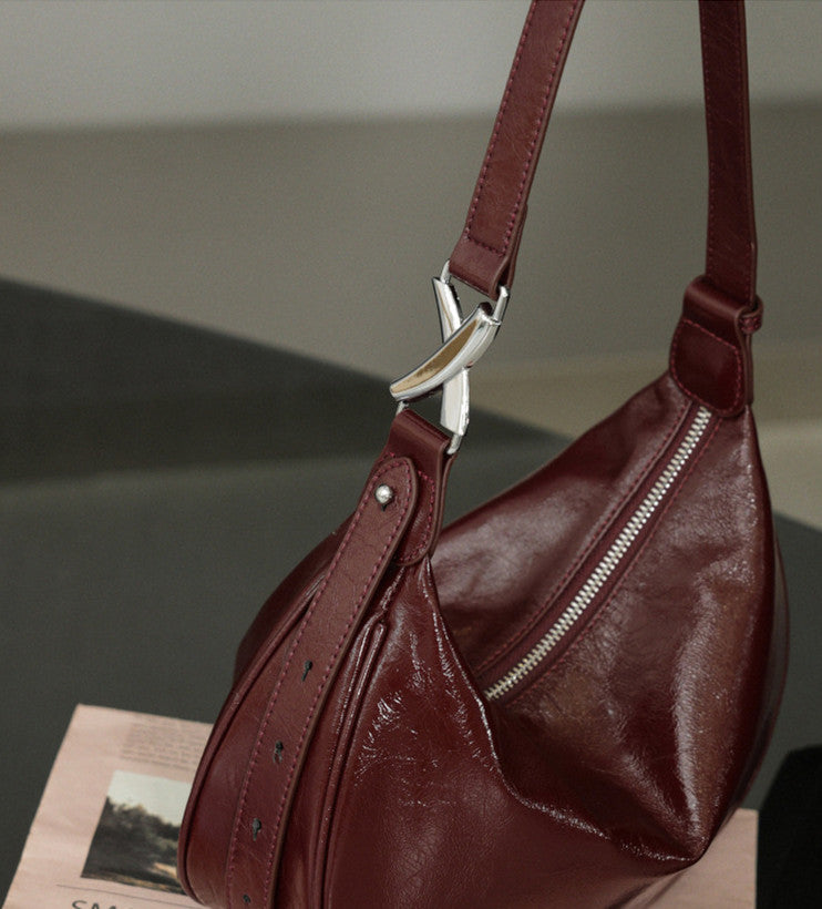 Soft Leather Shoulder Bag