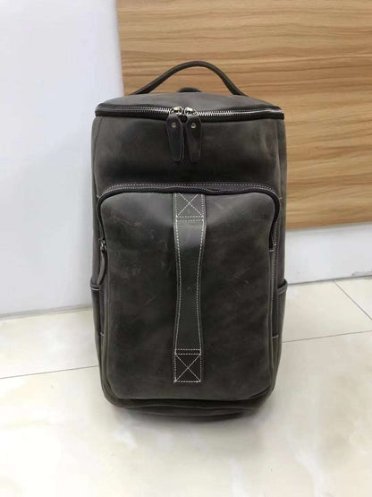 High Quality Leather Backpack for Men with Classic Charm woyaza