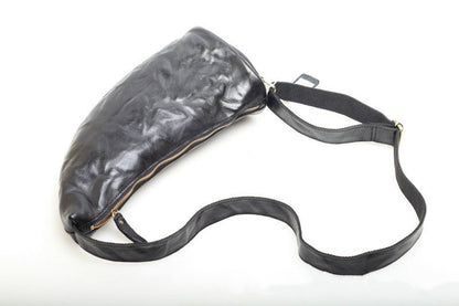 Classy Genuine Leather Chest Bag Women Woyaza