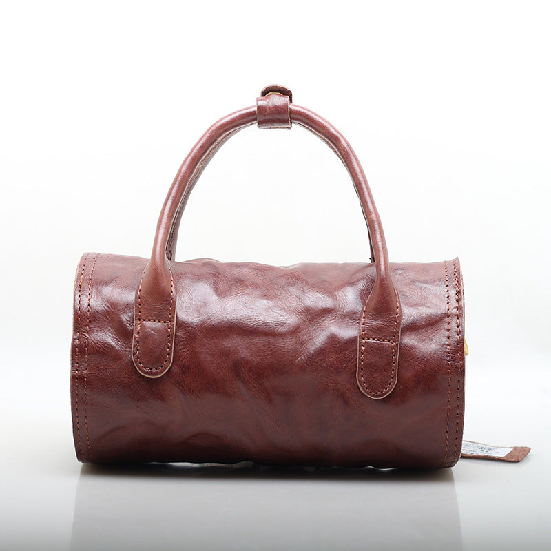 Women's Vintage Round Handbag Woyaza