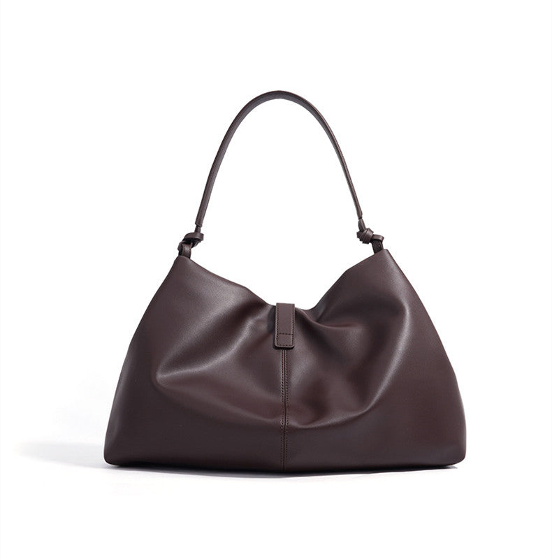 Soft Leather Commuter Bag for Women