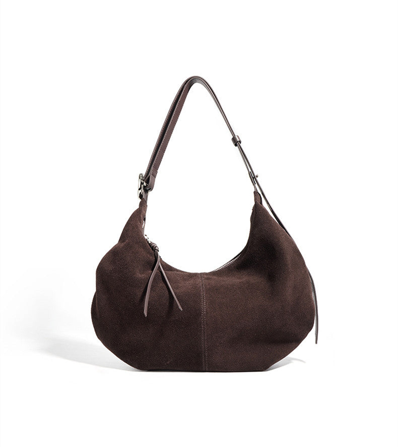 Stylish and Functional Suede Leather Bag for Women