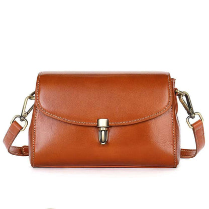 Statement Piece: Women's Fashion Leather Crossbody Bag woyaza