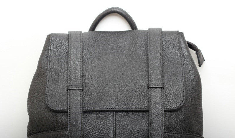 Timeless Leather College Backpack woyaza