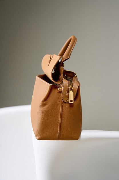 Sophisticated Leather Work Tote