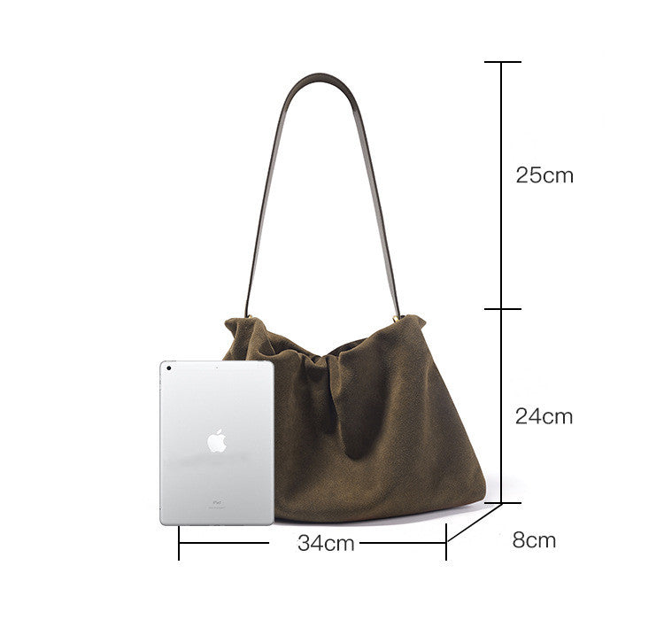 Luxury Leather Hobo Bag