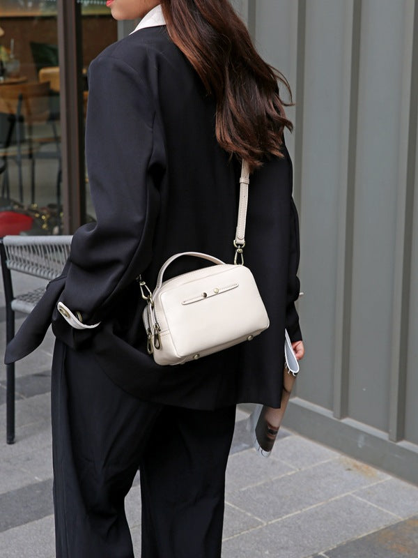Elegant Genuine Leather Shoulder Bag for Women - woyaza
