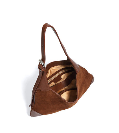 Suede Leather Crossbody Bag for Women