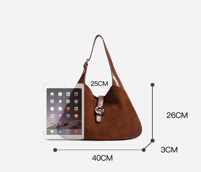 High-End Leather Shoulder Bag for Women