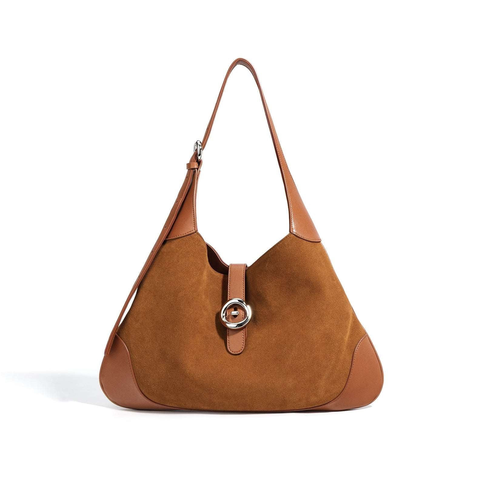 Suede Leather Handbag