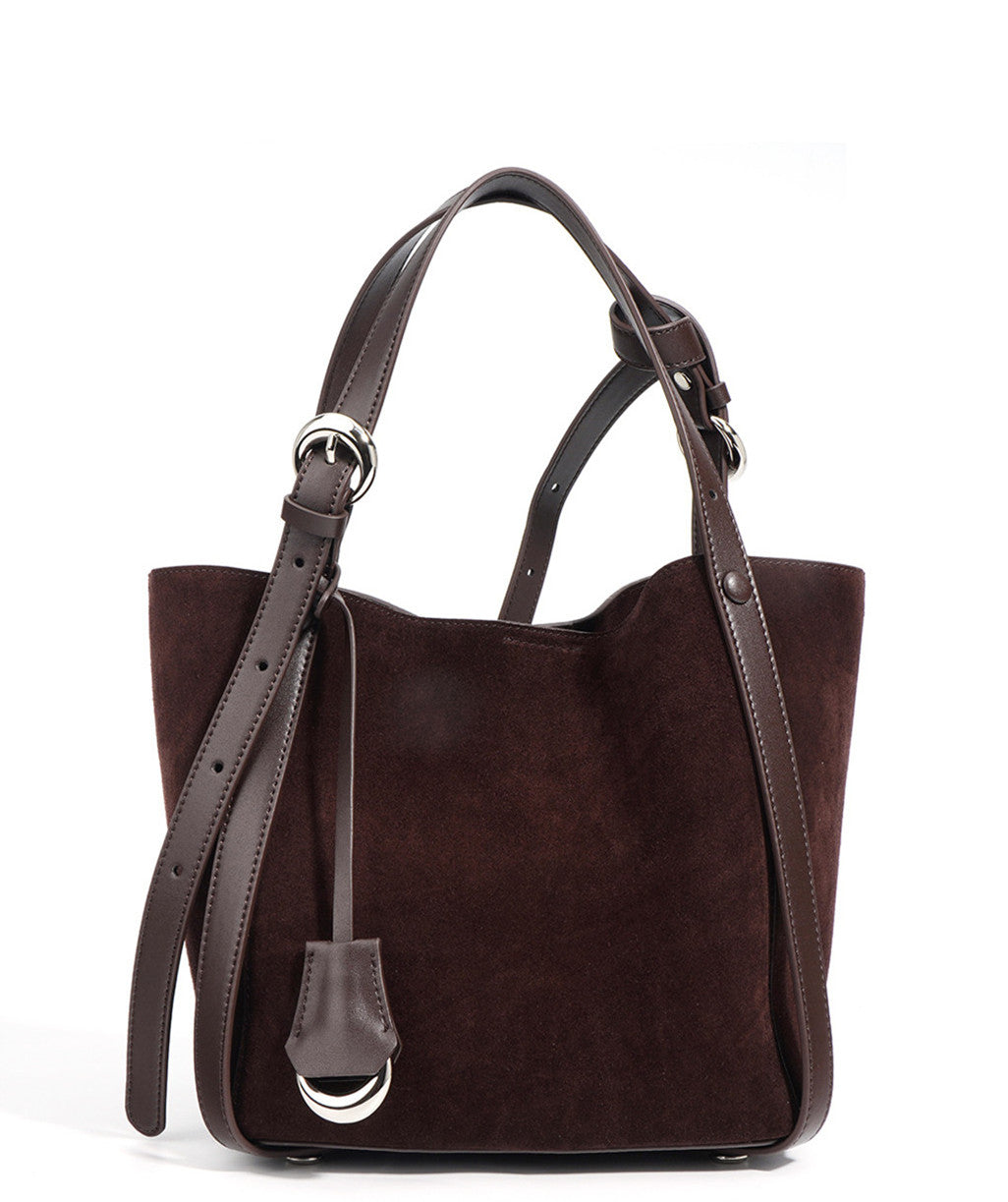 Soft Leather Tote Bag for Women, Ideal for Work and Everyday Use