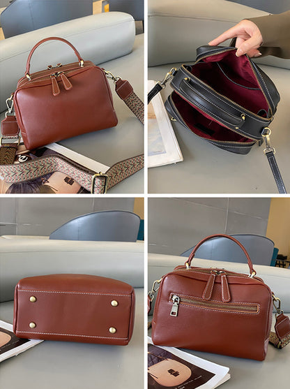 Elegant Leather Crossbody Bag