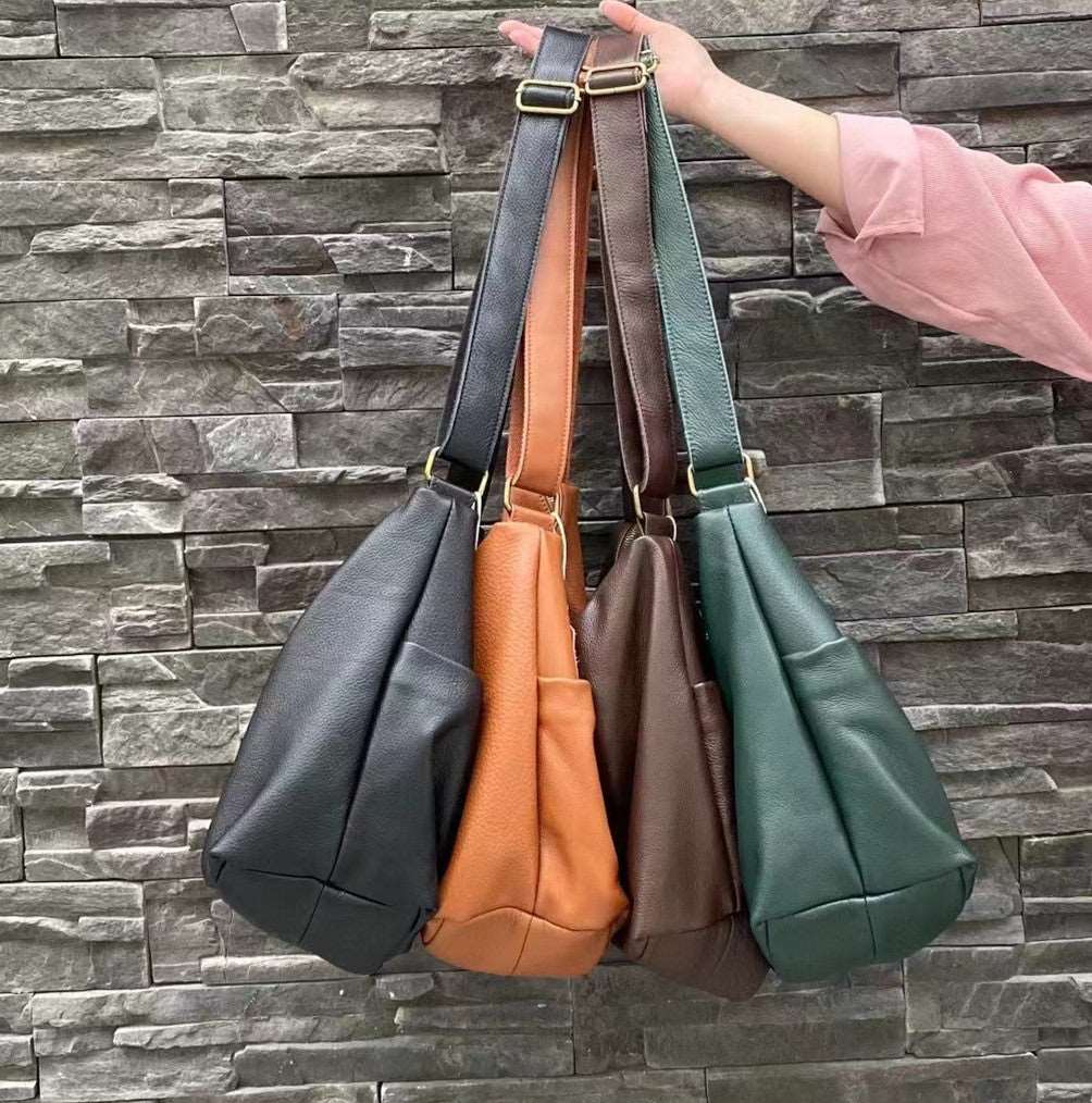 Stylish Soft Leather Tote Bag Women's Shoulder Woyaza