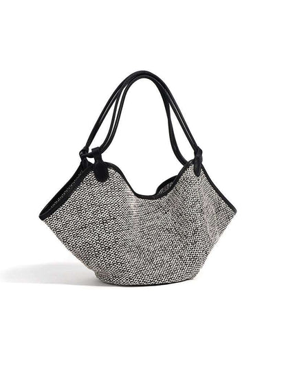 Large Soft Fabric Shoulder Bag with Hand Carry Option for Women