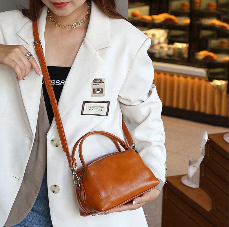 Fashionable Women's Crossbody Bag Genuine Leather Woyaza