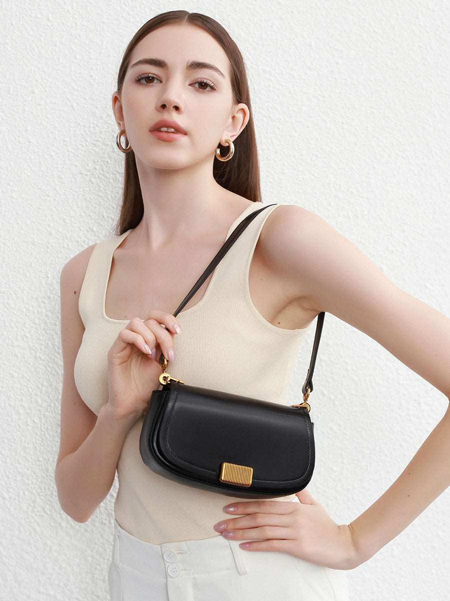 Premium Single-Strap Leather Handbag