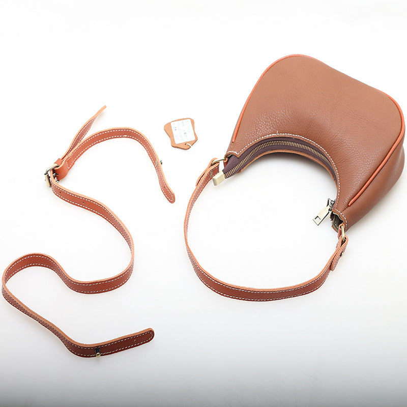 Female Leather Crossbody Handbag woyaza