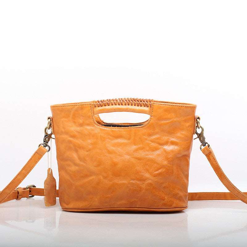 Luxury Handcrafted Leather Work Shoulder Bag Woyaza