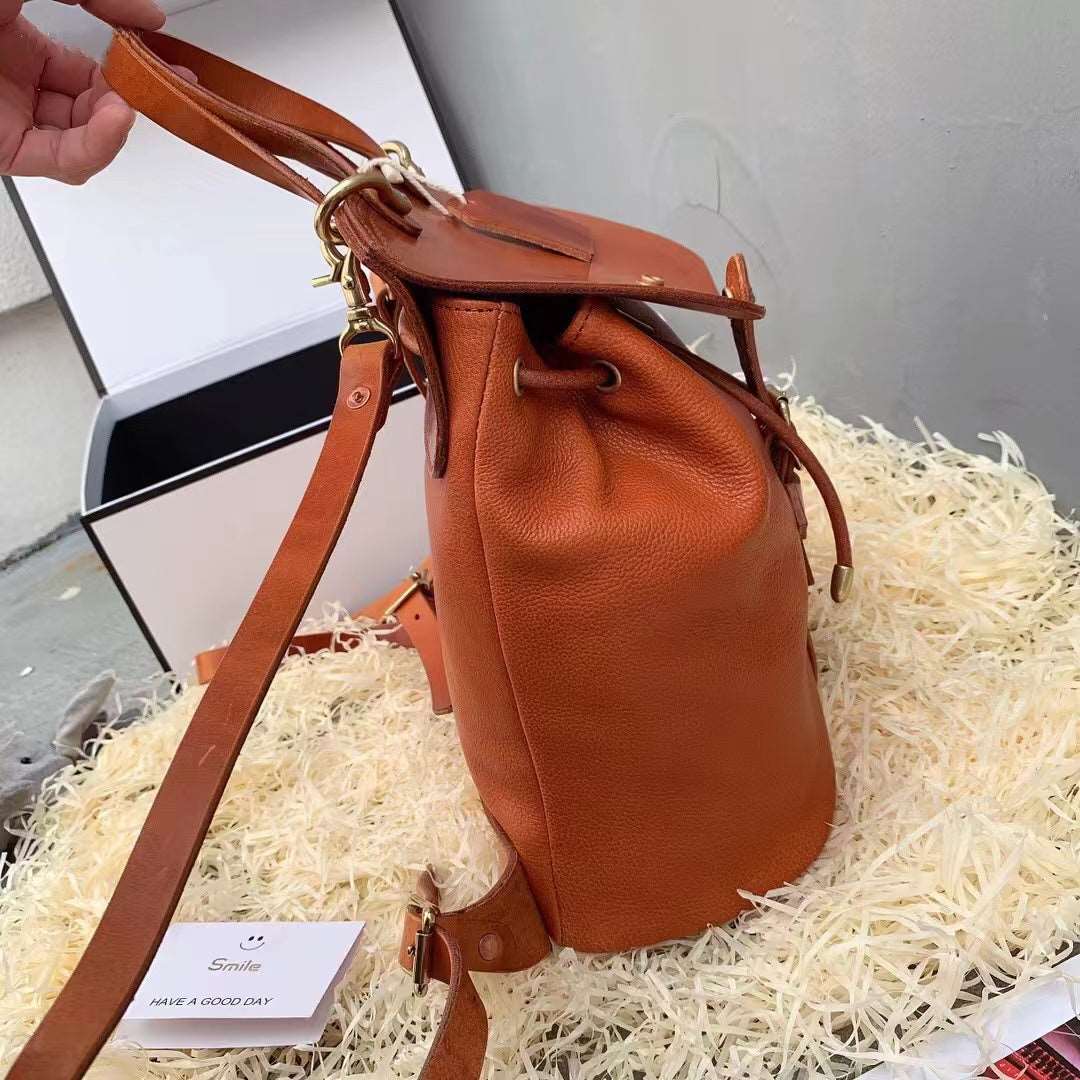 Premium Handmade Leather Travel Backpacks for Women woyaza