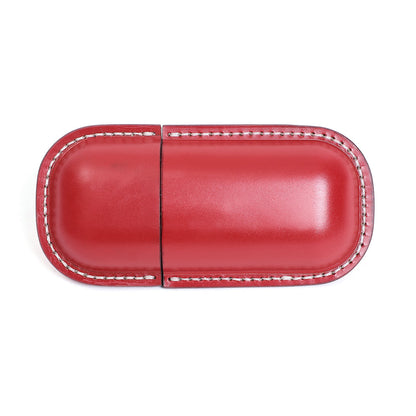 Timeless Handcrafted Genuine Leather Spectacle Holder woyaza