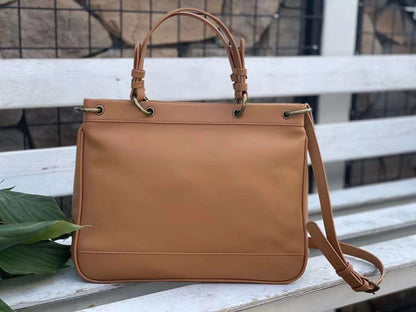 Fashionable Leather Work Shoulder Bag woyaza